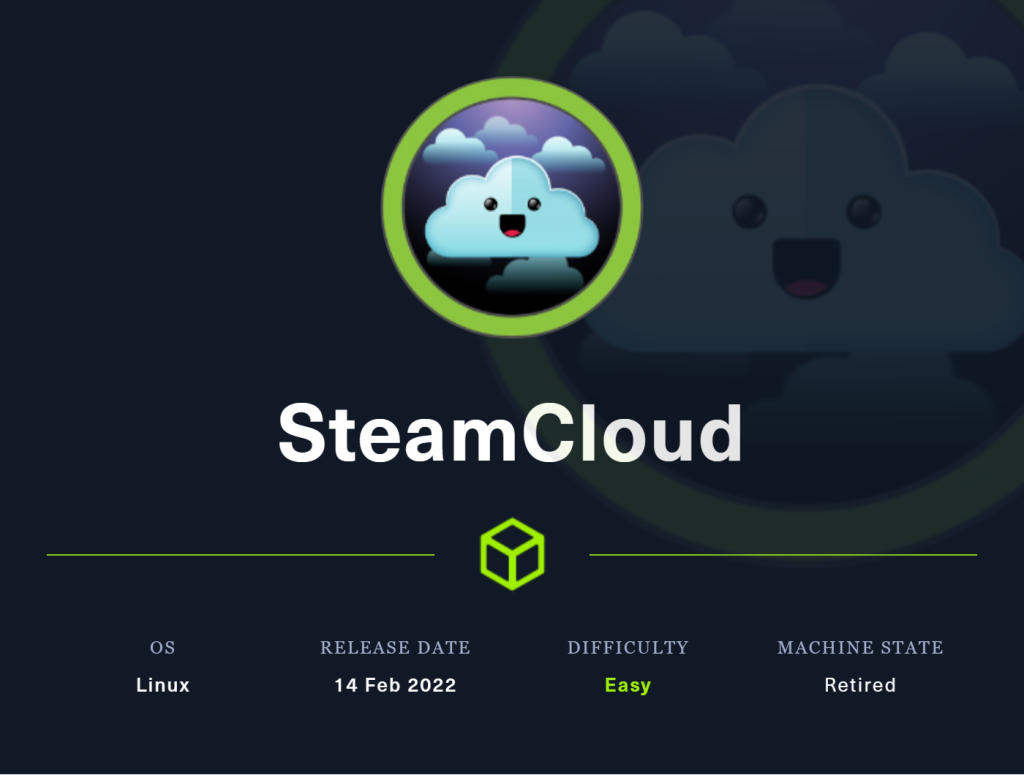SteamCloud – Hack The Box
