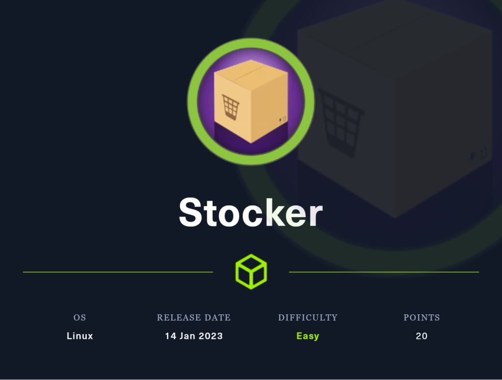 Stocker – Hack The Box