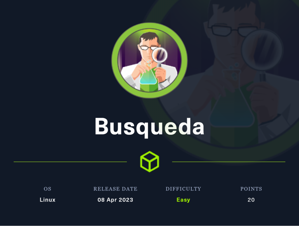 Busqueda – Hack The Box