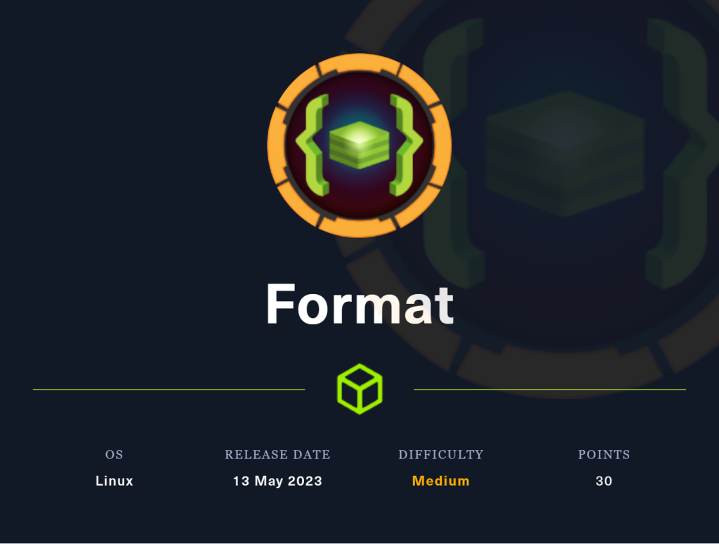 Format – Hack The Box