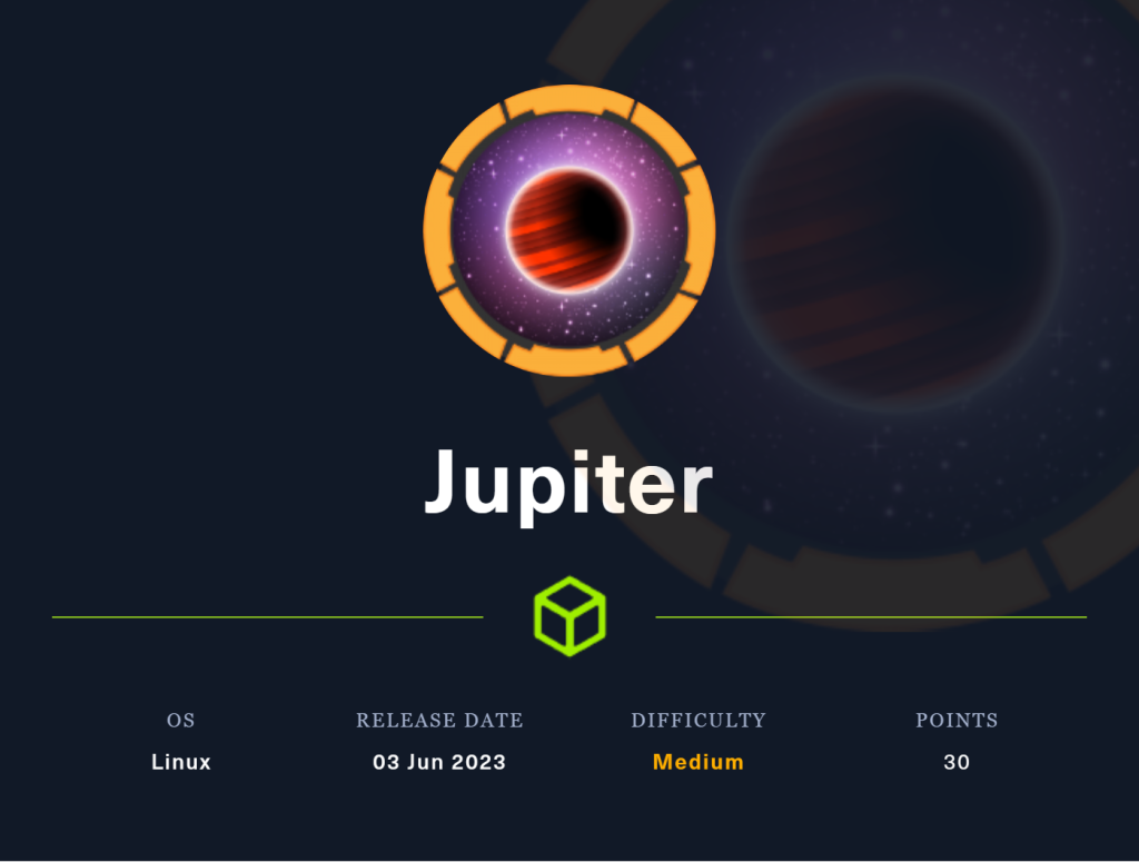 Jupiter – Hack The Box