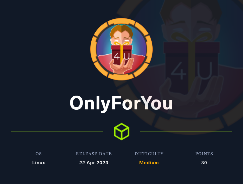 OnlyForYou – Hack The Box