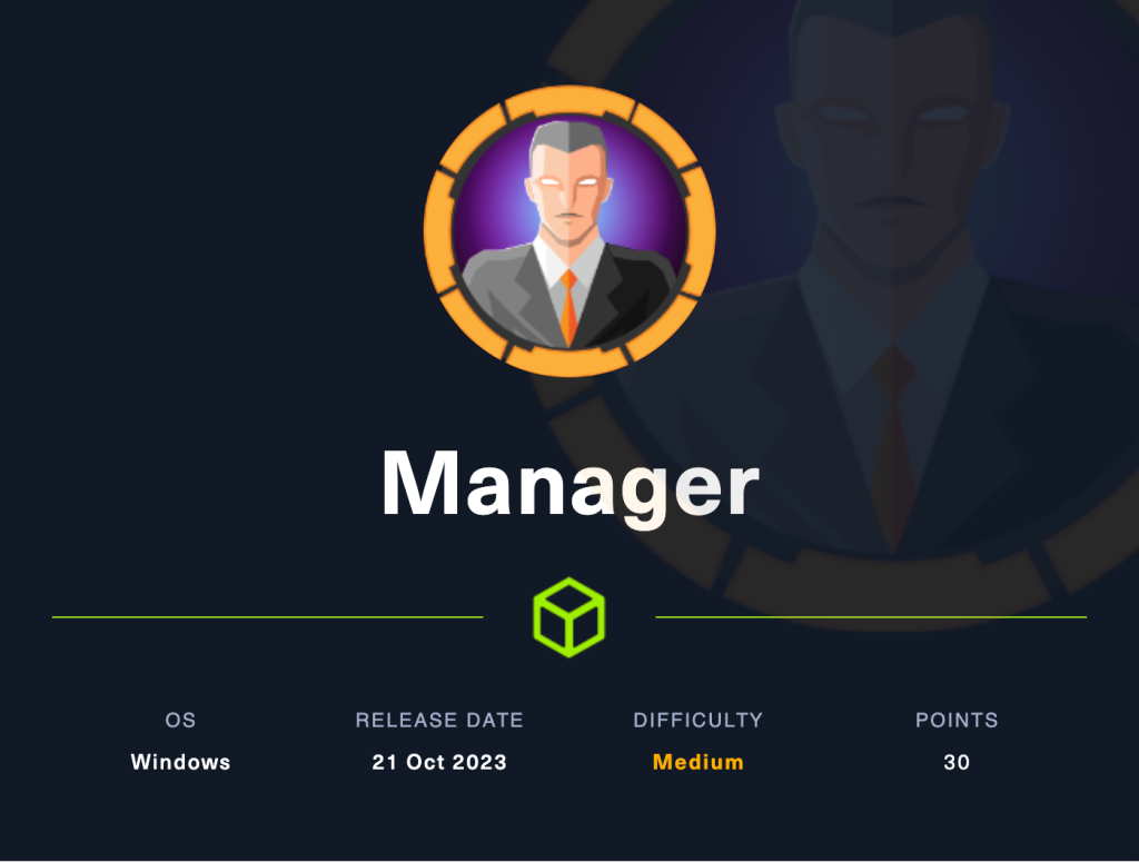 Protected: Manager – Hack The Box